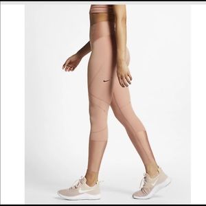 Nike Tech Pack Training Tights in Rose Gold